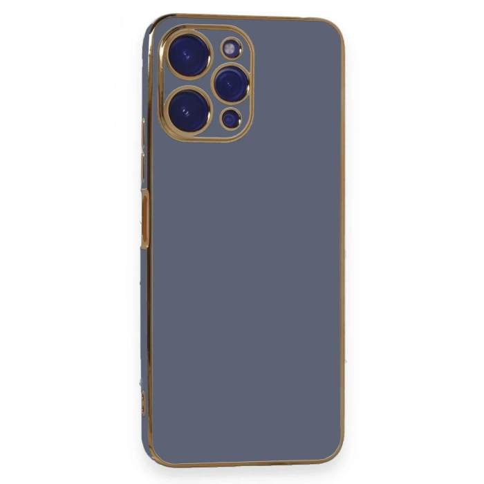 Xiaomi Poco M6 Pro 5G Kılıf Volet Silikon - Mavi