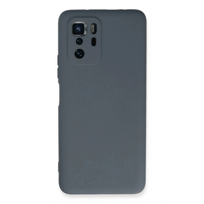 Xiaomi Poco X3 GT Kılıf Nano içi Kadife Silikon - Gri