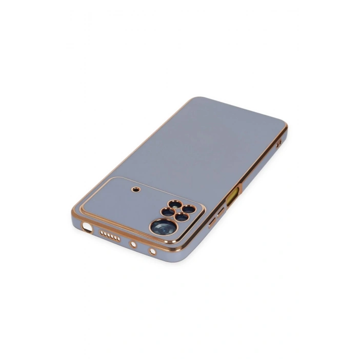 Xiaomi Poco X4 Pro 5G Kılıf Volet Silikon - Mavi