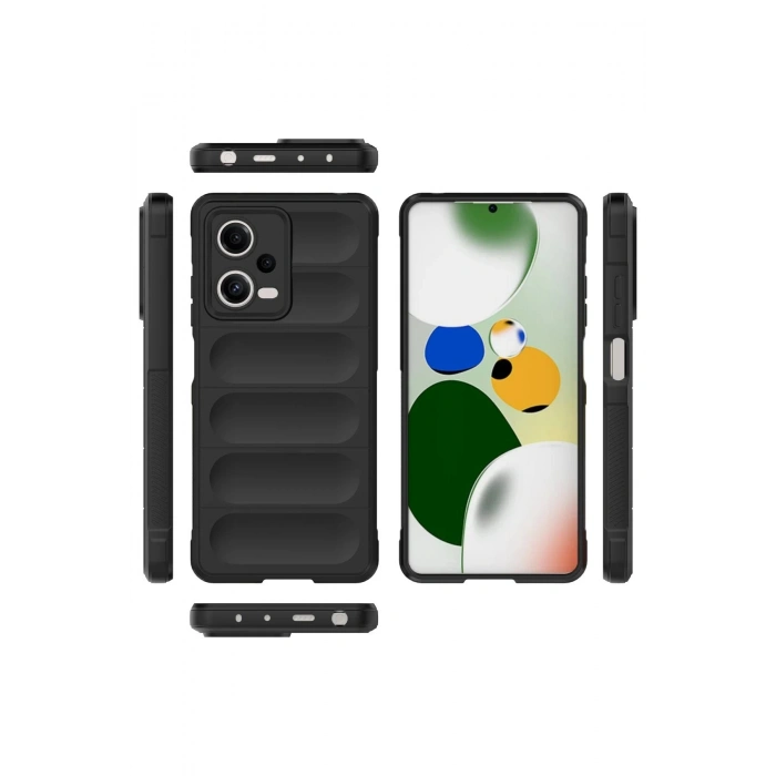 Xiaomi Poco X5 5G Kılıf Optimum Silikon - Siyah