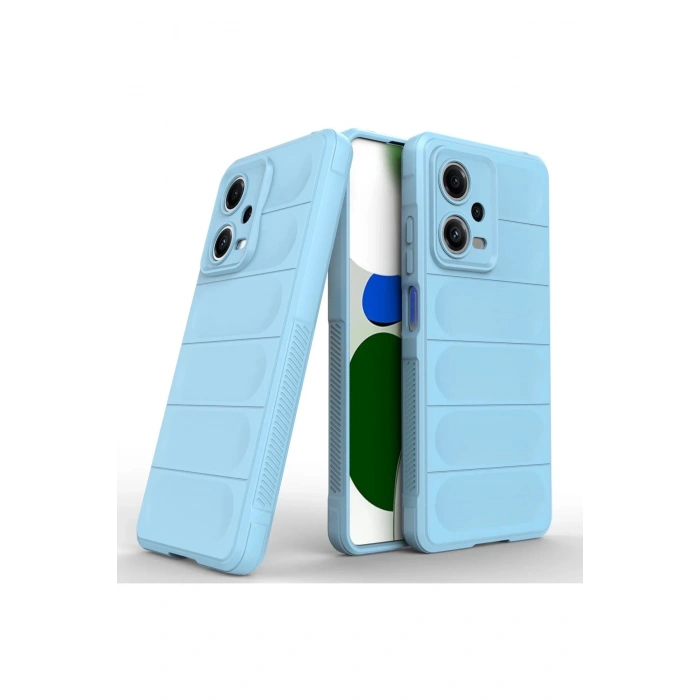 Xiaomi Poco X5 5G Kılıf Optimum Silikon - Sky Blue