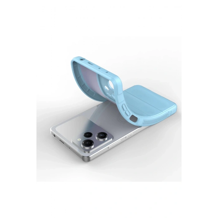 Xiaomi Poco X5 5G Kılıf Optimum Silikon - Sky Blue