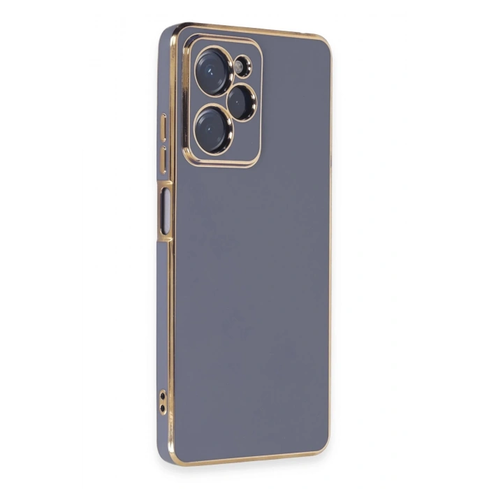 Xiaomi Poco X5 Pro 5G Kılıf Volet Silikon - Mavi