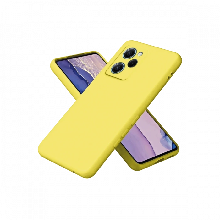 Xiaomi Poco X5 Pro 5G Nano içi Kadife Silikon - Sarı