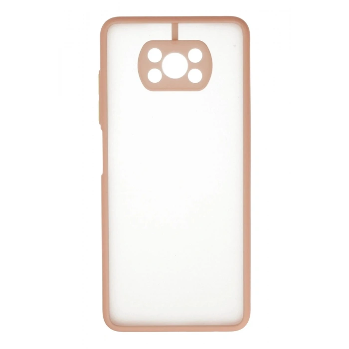 Xiaomi Pocophone X3 Kılıf Montreal Silikon Kapak - Pembe