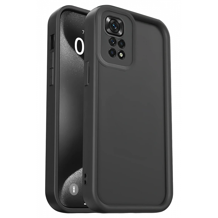 Xiaomi Redmi 10 2022 Kılıf Viera Silikon - Siyah