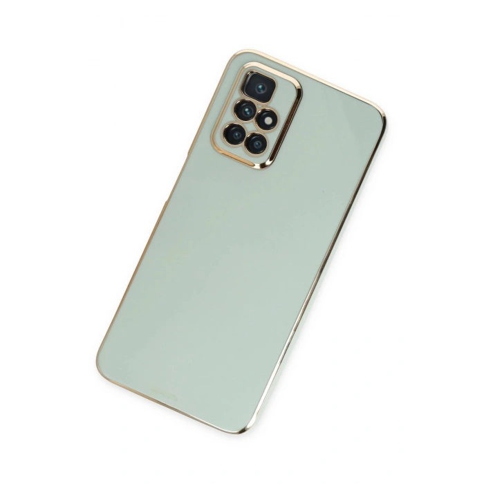 Xiaomi Redmi 10 2022 Kılıf Volet Silikon - Açık Yeşil