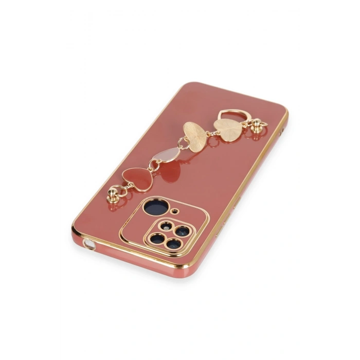 Xiaomi Redmi 10C Kılıf Esila Silikon - Kırmızı