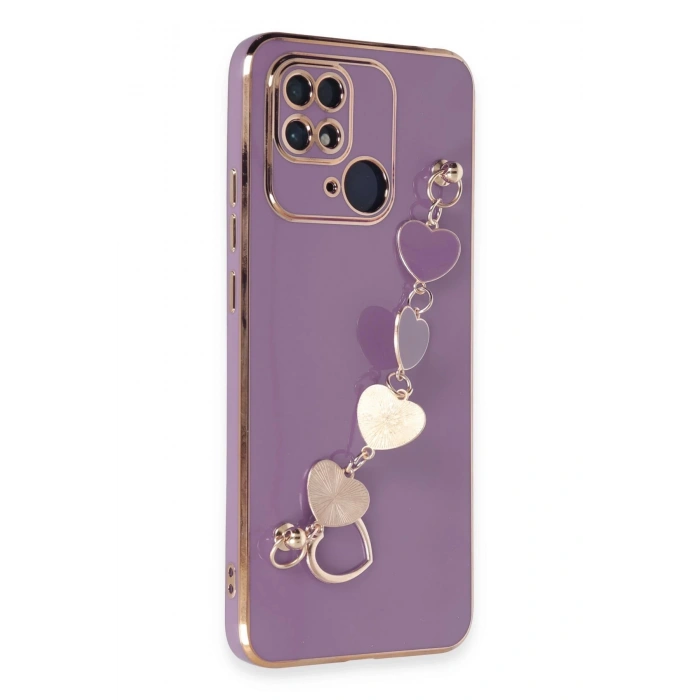 Xiaomi Redmi 10C Kılıf Esila Silikon - Mor