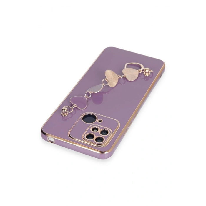 Xiaomi Redmi 10C Kılıf Esila Silikon - Mor