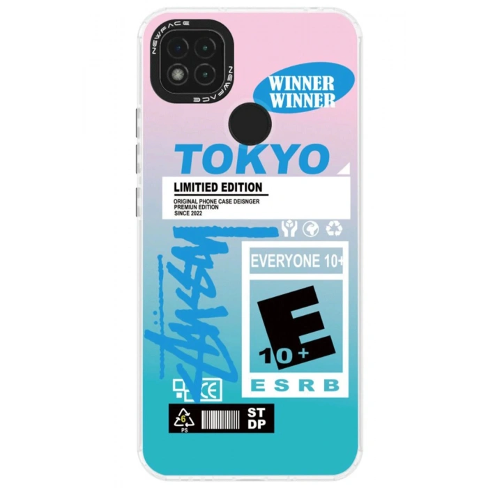 Xiaomi Redmi 10C Kılıf Estoril Desenli Kapak - Estoril - 1