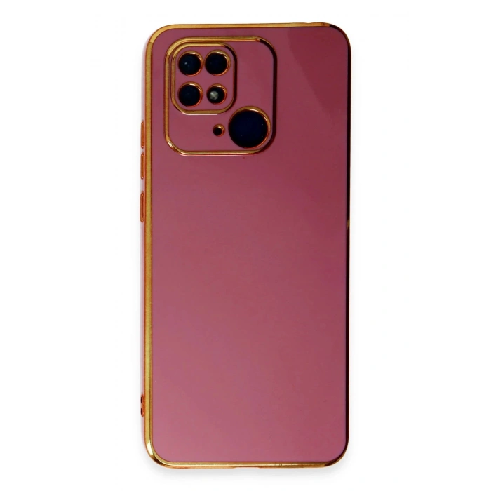 Xiaomi Redmi 10C Kılıf Volet Silikon - Kırmızı