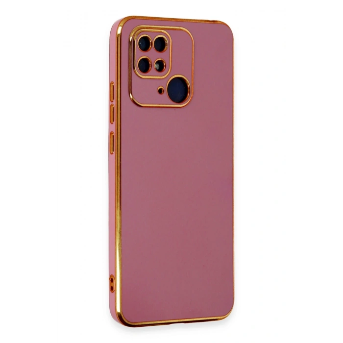 Xiaomi Redmi 10C Kılıf Volet Silikon - Kırmızı