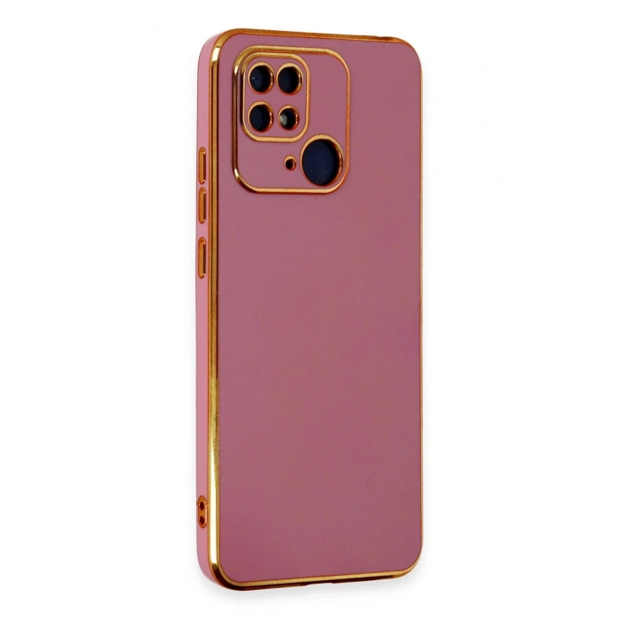 Xiaomi Redmi 10C Kılıf Volet Silikon - Kırmızı