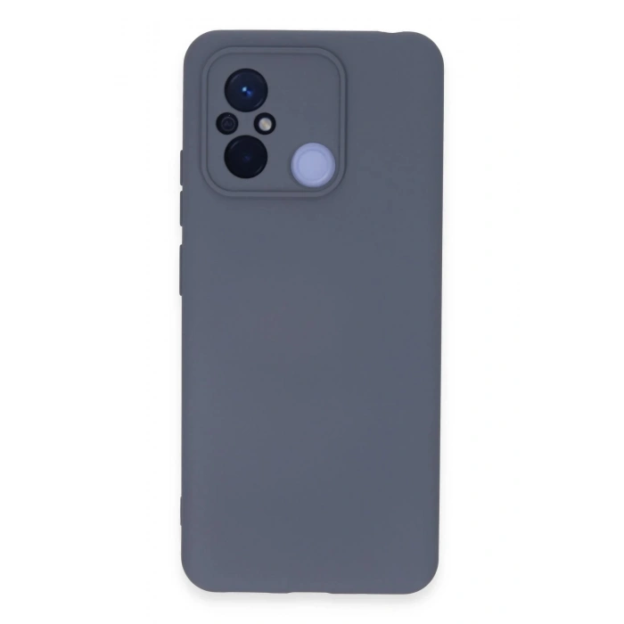 Xiaomi Redmi 12C Kılıf Nano içi Kadife Silikon - Gri