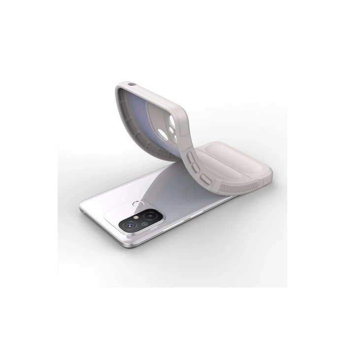 Xiaomi Redmi 12C Kılıf Optimum Silikon - Krem