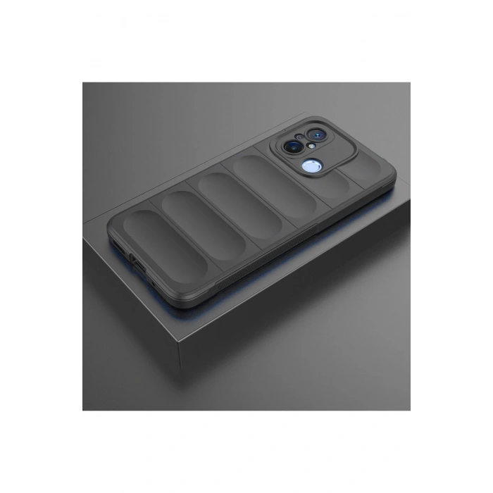 Xiaomi Redmi 12C Kılıf Optimum Silikon - Siyah