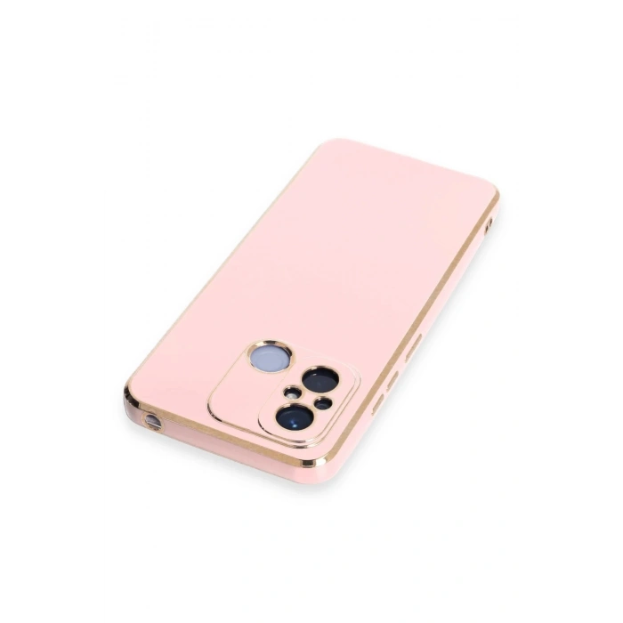 Xiaomi Redmi 12C Kılıf Volet Silikon - Pembe