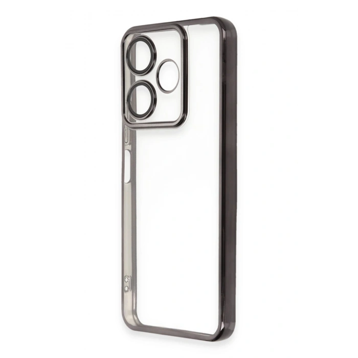 Xiaomi Redmi 13 4G Kılıf Razer Lensli Silikon - Siyah