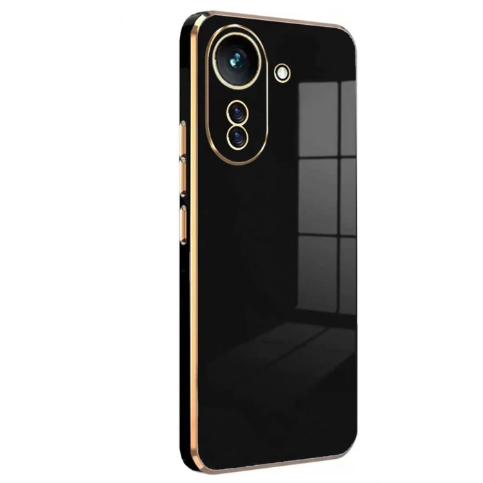 Xiaomi Redmi 13C Kılıf Volet Silikon - Siyah