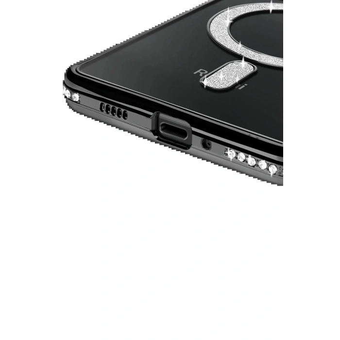 Xiaomi Redmi 14C Joke Simli Magneticsafe Kılıf - Siyah