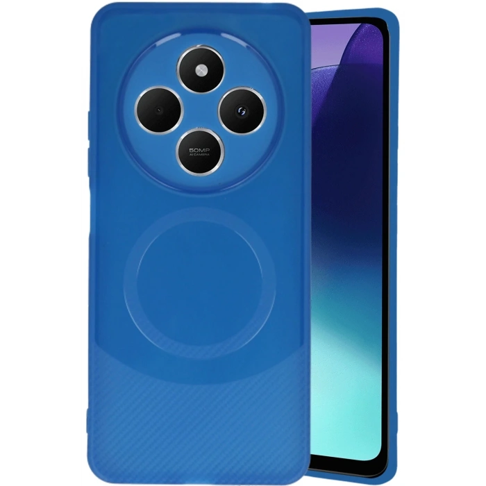 Xiaomi Redmi 14C Kılıf Maya Karbon Kapak - Lacivert