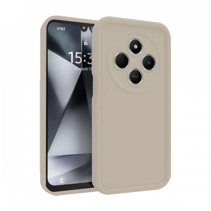 Xiaomi Redmi 14C Kılıf Viera Silikon - Krem