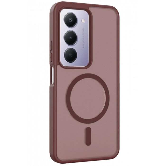 Xiaomi Redmi 15 4G Jota Magsafe Kapak - Bordo