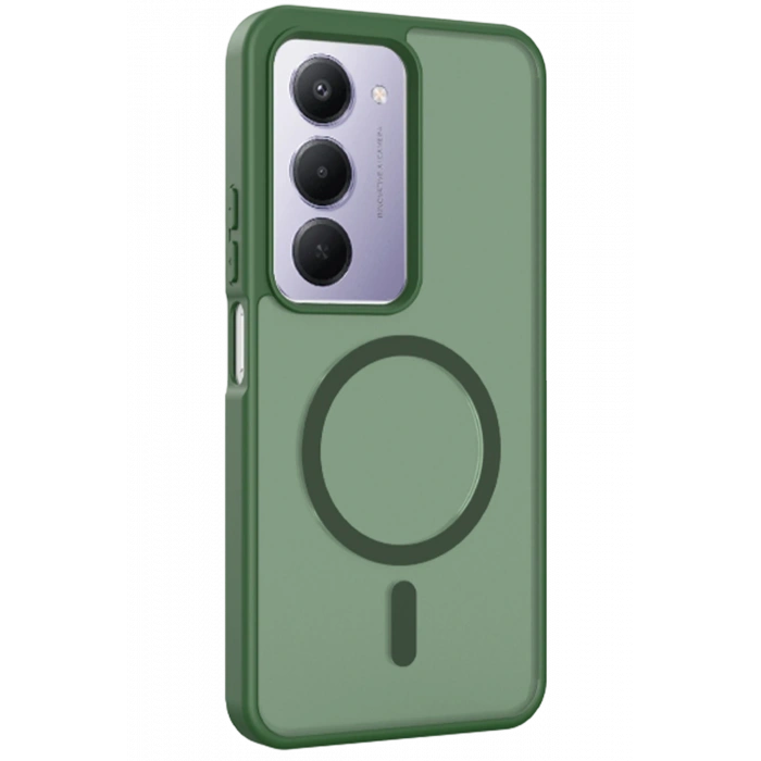 Xiaomi Redmi 15 4G Jota Magsafe Kapak - Koyu Yeşil