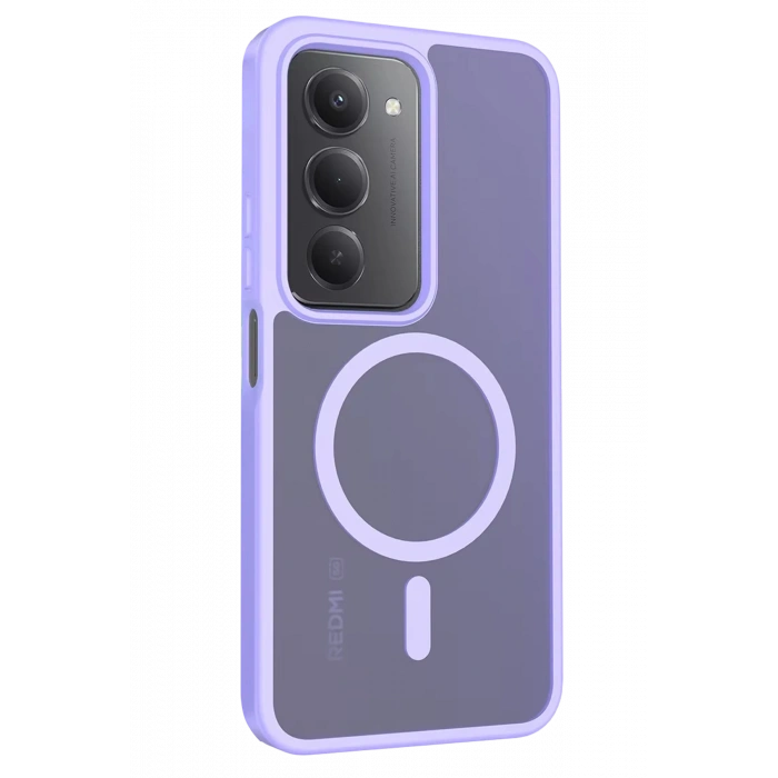 Xiaomi Redmi 15 4G Jota Magsafe Kapak - Lila
