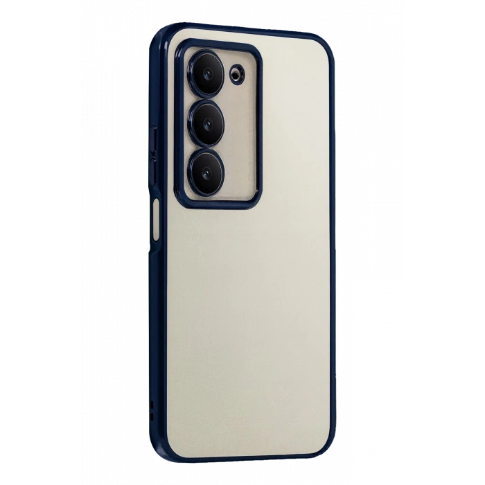 Xiaomi Redmi 15 4G Razer Lensli Silikon - Lacivert