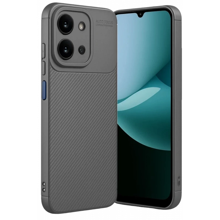 Xiaomi Redmi 15C 4G Auto Focus Karbon Kapak - Gri