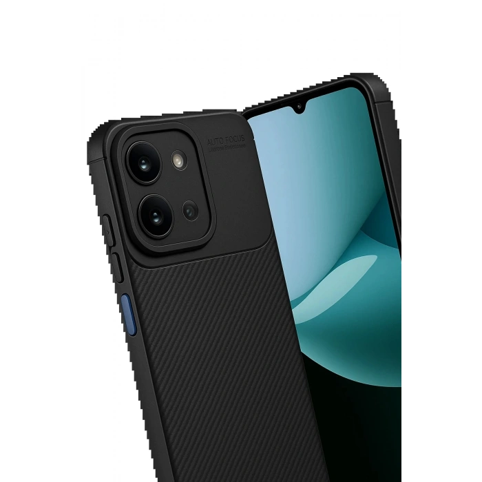 Xiaomi Redmi 15C 4G Auto Focus Karbon Kapak - Siyah