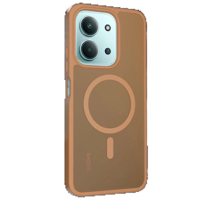 Xiaomi Redmi 15C 4G Jota Magsafe Kapak - Çöl Titanyum