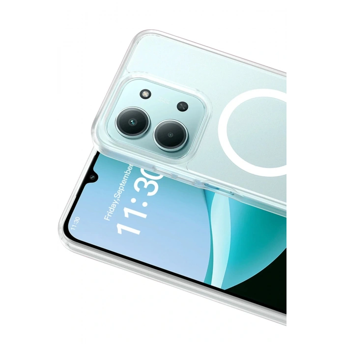 Xiaomi Redmi 15C 4G Jota Magsafe Kapak - Şeffaf