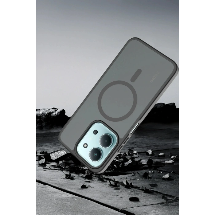 Xiaomi Redmi 15C 4G Jota Magsafe Kapak - Siyah