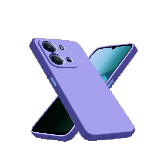 Xiaomi Redmi 15C 4G Nano içi Kadife Silikon - Lila