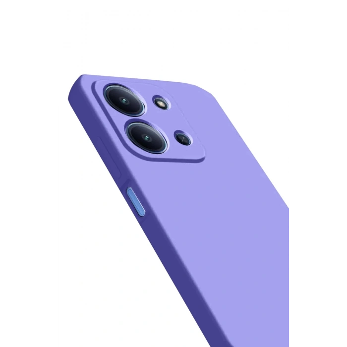 Xiaomi Redmi 15C 4G Nano içi Kadife Silikon - Lila