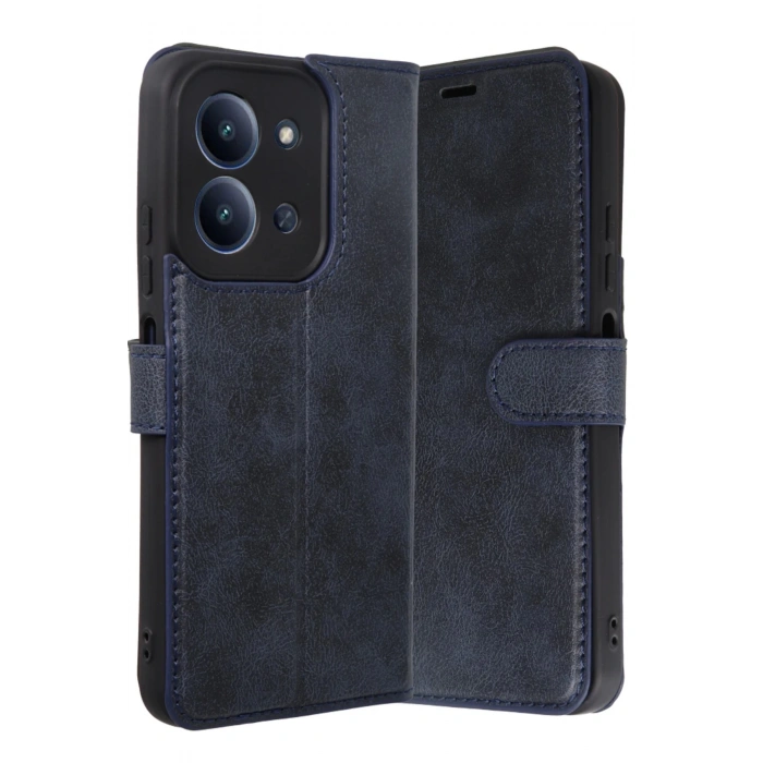 Xiaomi Redmi 15C 4G Trend S Plus Kapaklı Kılıf - Lacivert