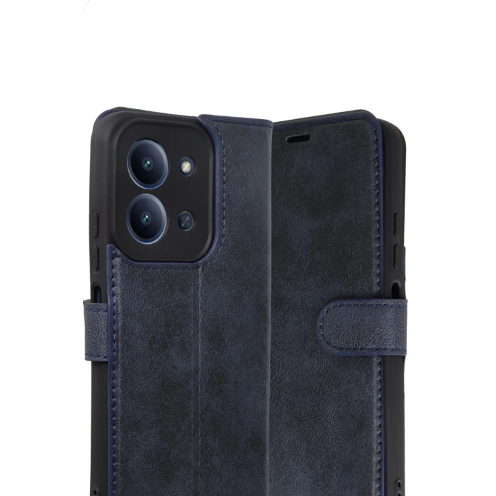 Xiaomi Redmi 15C 4G Trend S Plus Kapaklı Kılıf - Lacivert