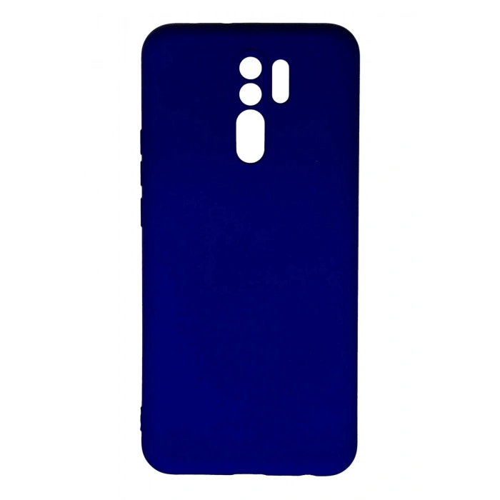Xiaomi Redmi 9 Kılıf Nano içi Kadife Silikon - Lacivert
