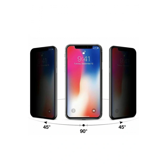 Xiaomi Redmi 9A 5D Hayalet Cam Ekran Koruyucu