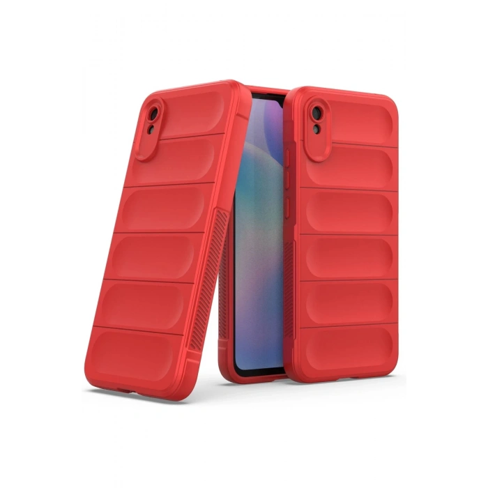 Xiaomi Redmi 9A Kılıf Optimum Silikon - Kırmızı