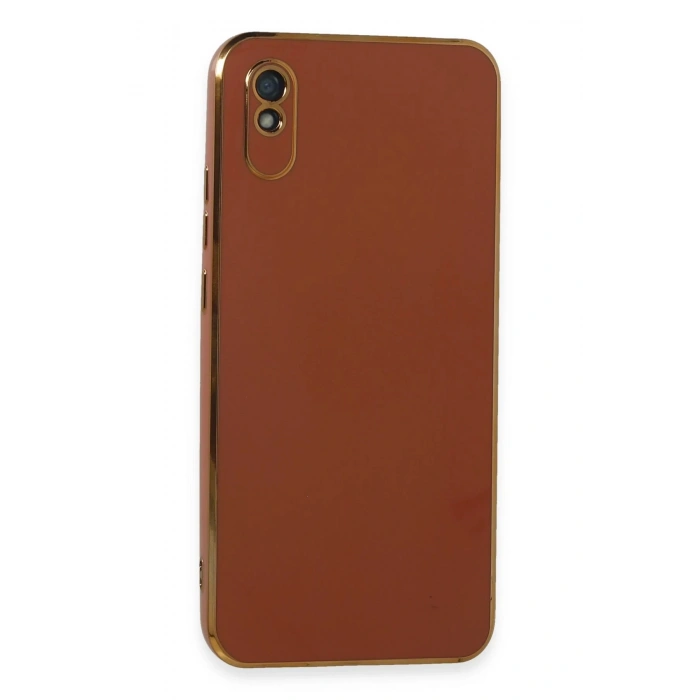 Xiaomi Redmi 9A Kılıf Volet Silikon - Kırmızı