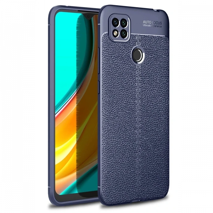 Xiaomi Redmi 9C Kılıf Auto Focus Kapak - Lacivert