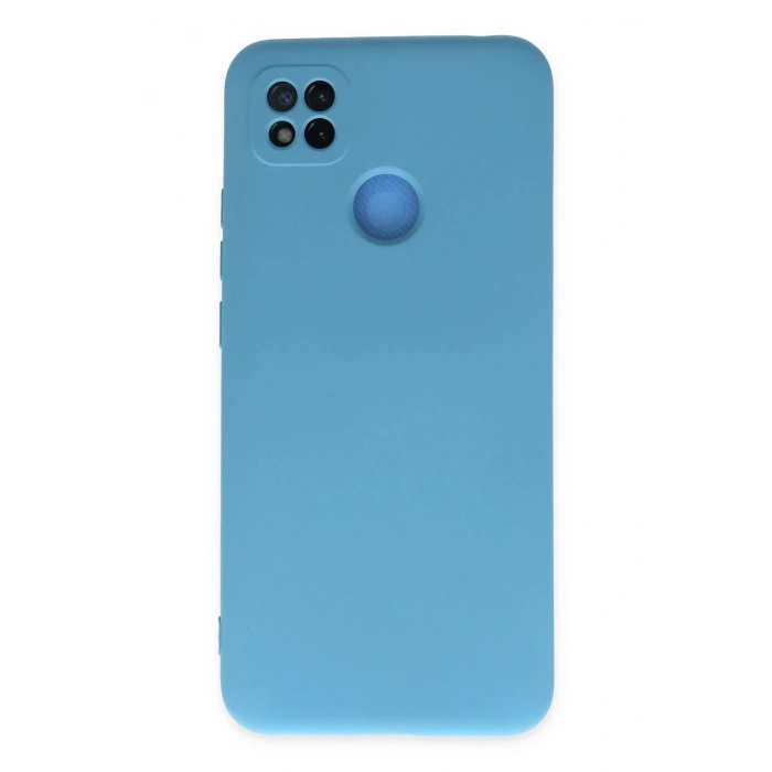 Xiaomi Redmi 9C Kılıf Nano içi Kadife Silikon - Mavi