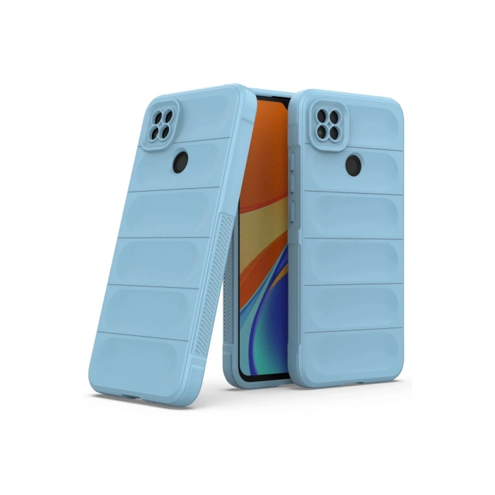 Xiaomi Redmi 9C Kılıf Optimum Silikon - Sky Blue