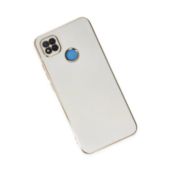 Xiaomi Redmi 9C Kılıf Volet Silikon - Beyaz