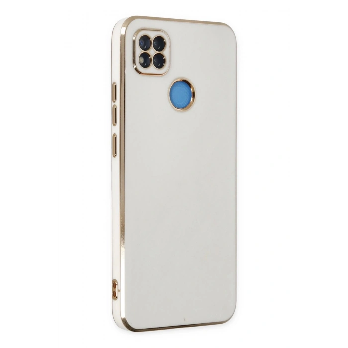 Xiaomi Redmi 9C Kılıf Volet Silikon - Beyaz