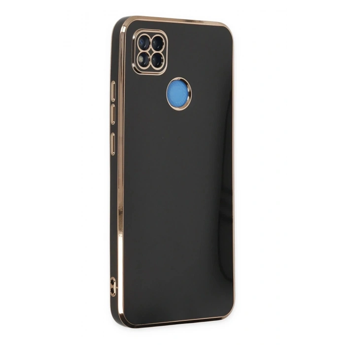 Xiaomi Redmi 9C Kılıf Volet Silikon - Siyah